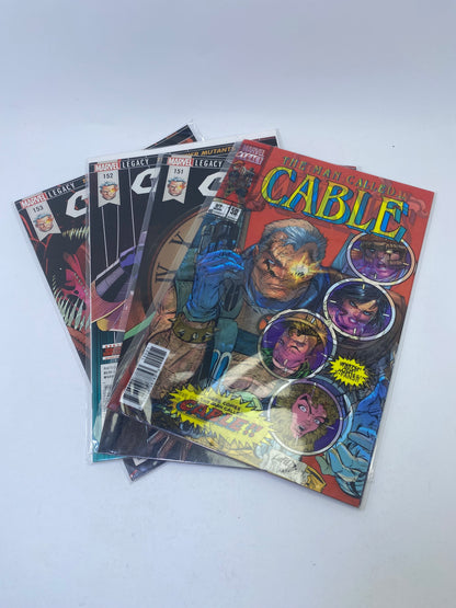  Cable #150–153 – Marvel serija apie mutanto ir laiko keliautojo kovas, anglų kalba