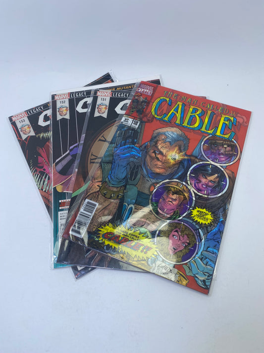  Cable #150–153 – Marvel serija apie mutanto ir laiko keliautojo kovas, anglų kalba