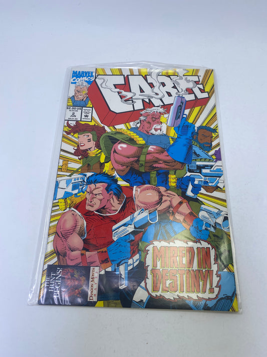  Cable #2 (1993) – Marvel komiksas apie mutanto ir laiko keliautojo nuotykius, anglų kalba