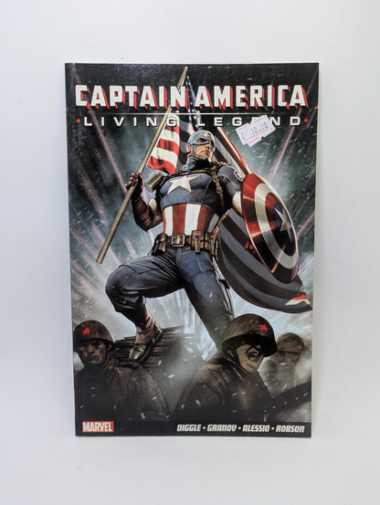 Captain America: Living Legend grafinė novelė, Marvel Comics.