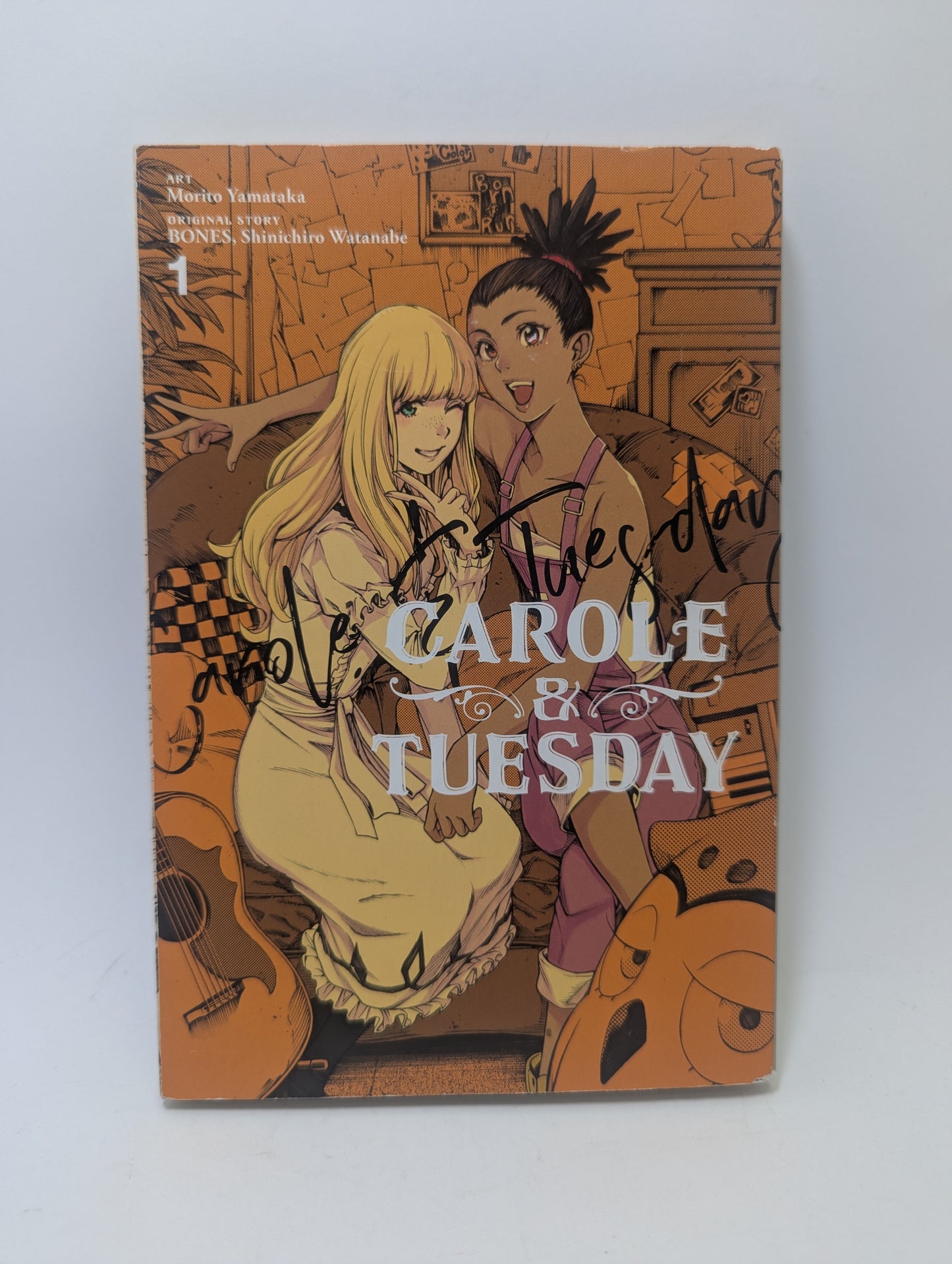 Carole & Tuesday, Vol. 1 manga.