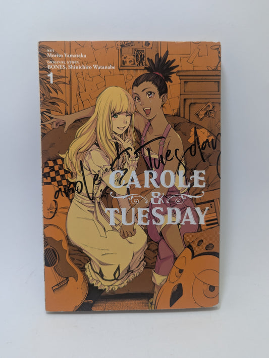 Carole & Tuesday, Vol. 1 manga.
