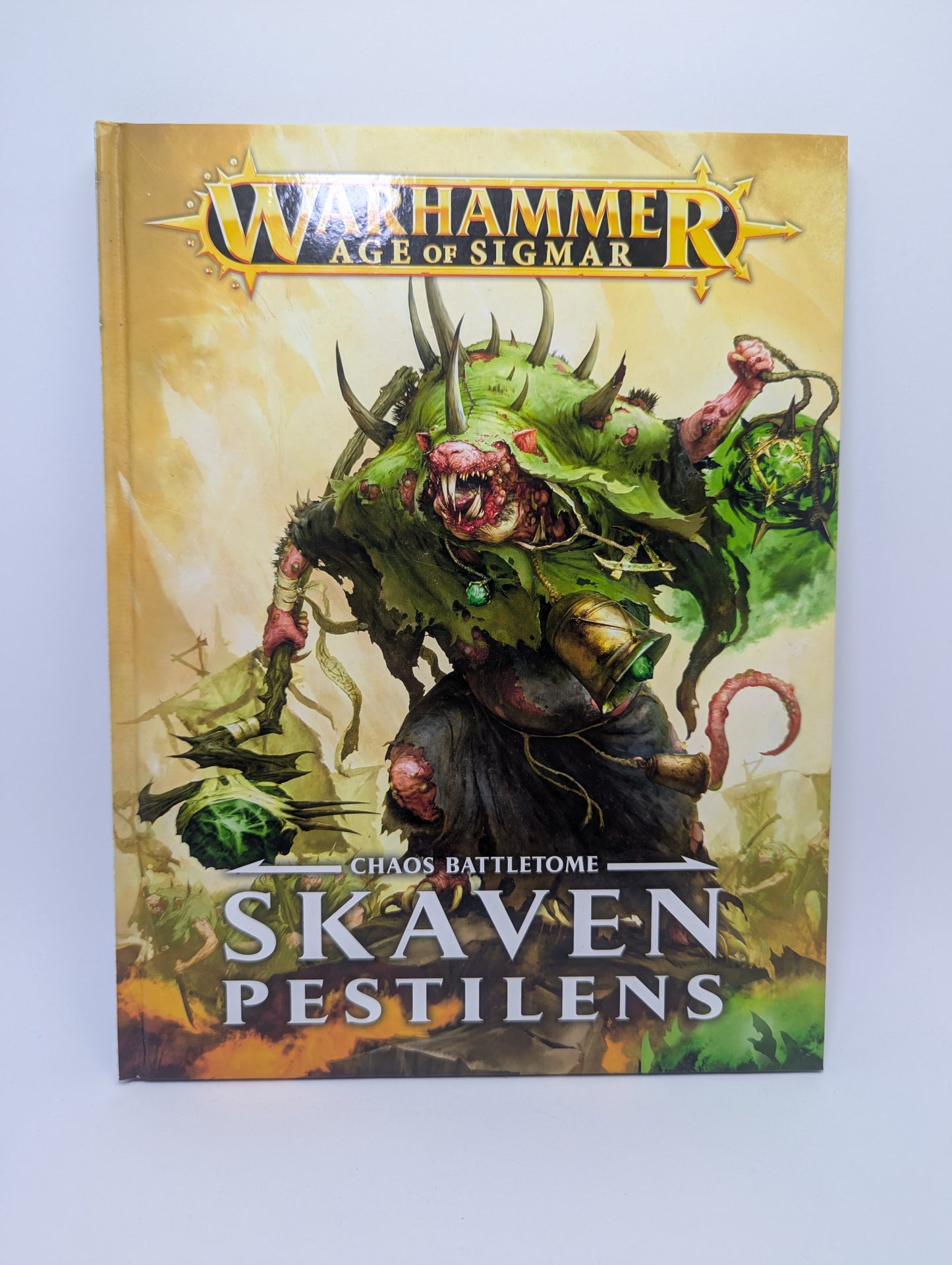 Chaos Battletome: Skaven Pestilens Warhammer knyga.