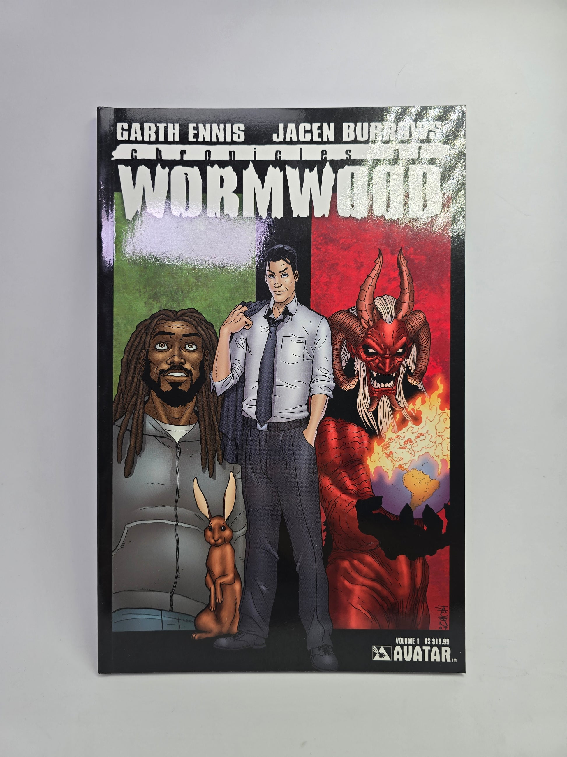Chronicles Of Wormwood grafinės novelės viršelis anglų kalba
