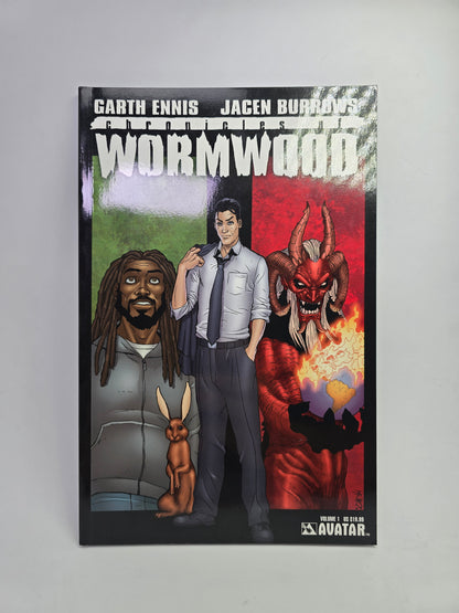 Chronicles Of Wormwood grafinės novelės viršelis anglų kalba