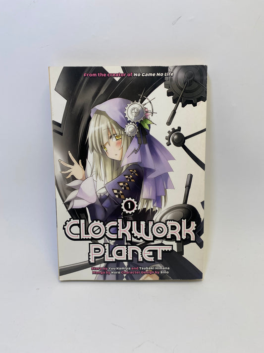 Clockwork Planet, Vol. 1 manga, Yuu Kamiya & Kuro, Kodansha Comics.