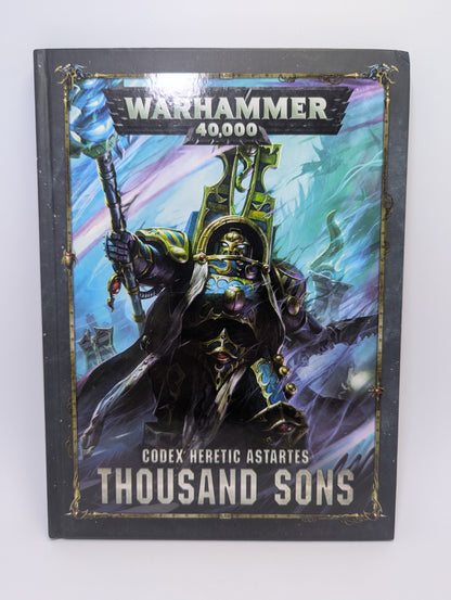 Codex Heretic Astartes: Thousand Sons Warhammer 40k knyga.