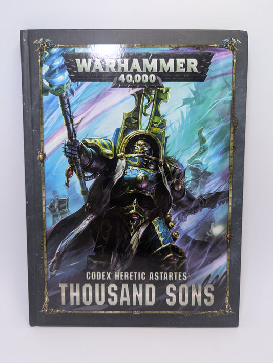 Codex Heretic Astartes: Thousand Sons Warhammer 40k knyga.