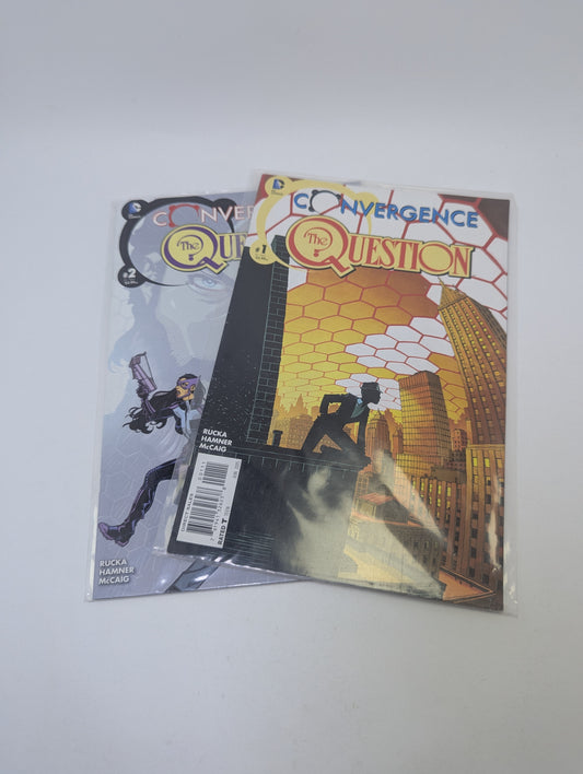  Convergence: The Question komiksų rinkinys – 2 numeriai, DC Comics leidykla, anglų kalba