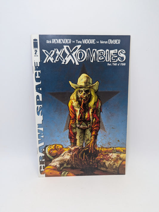  Crawl Space: XXXombies #2 komiksas anglų kalba – zombiai ir 70-ųjų siaubo estetika