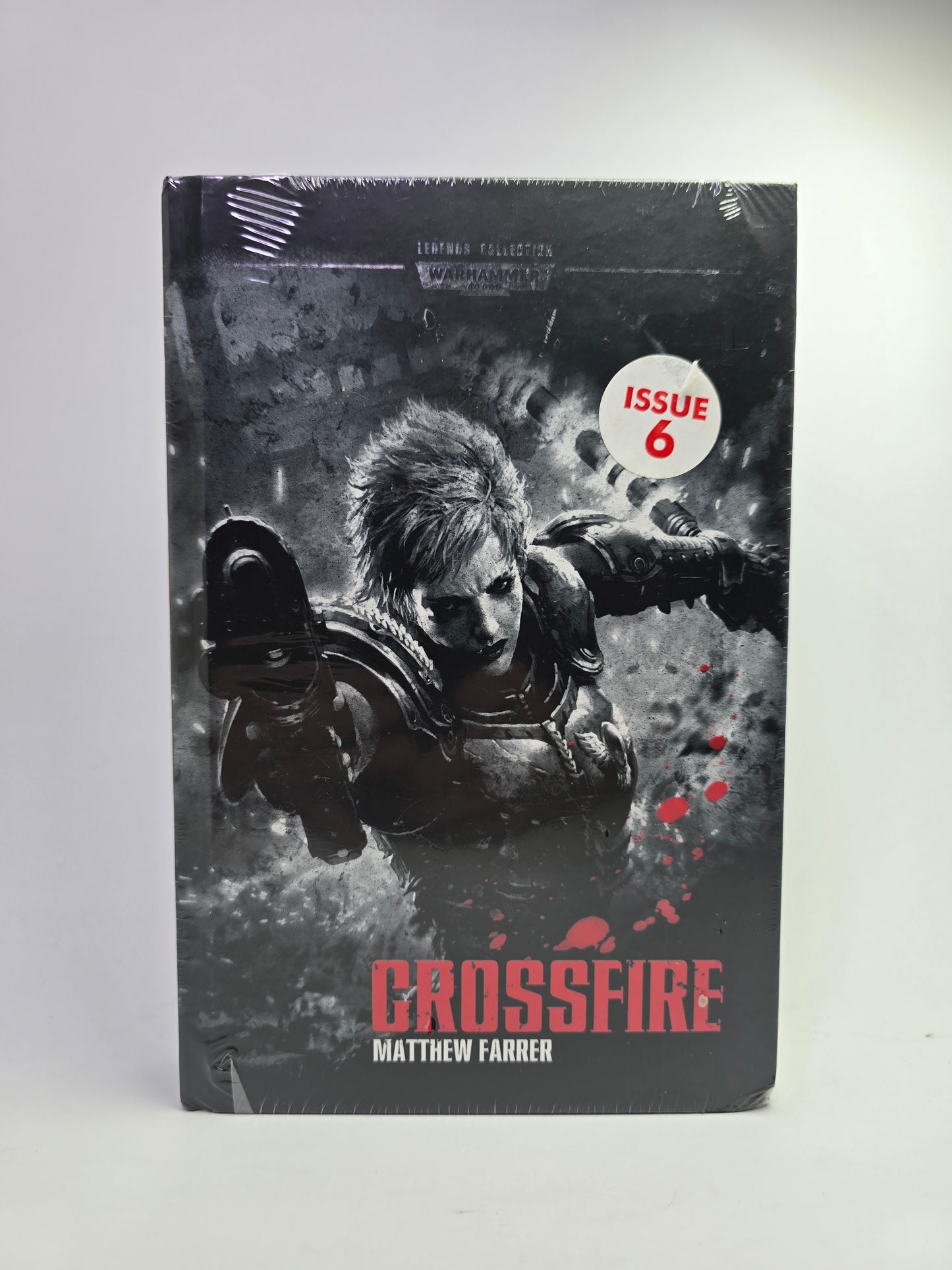 Crossfire Warhammer 40k knygos viršelis anglų kalba