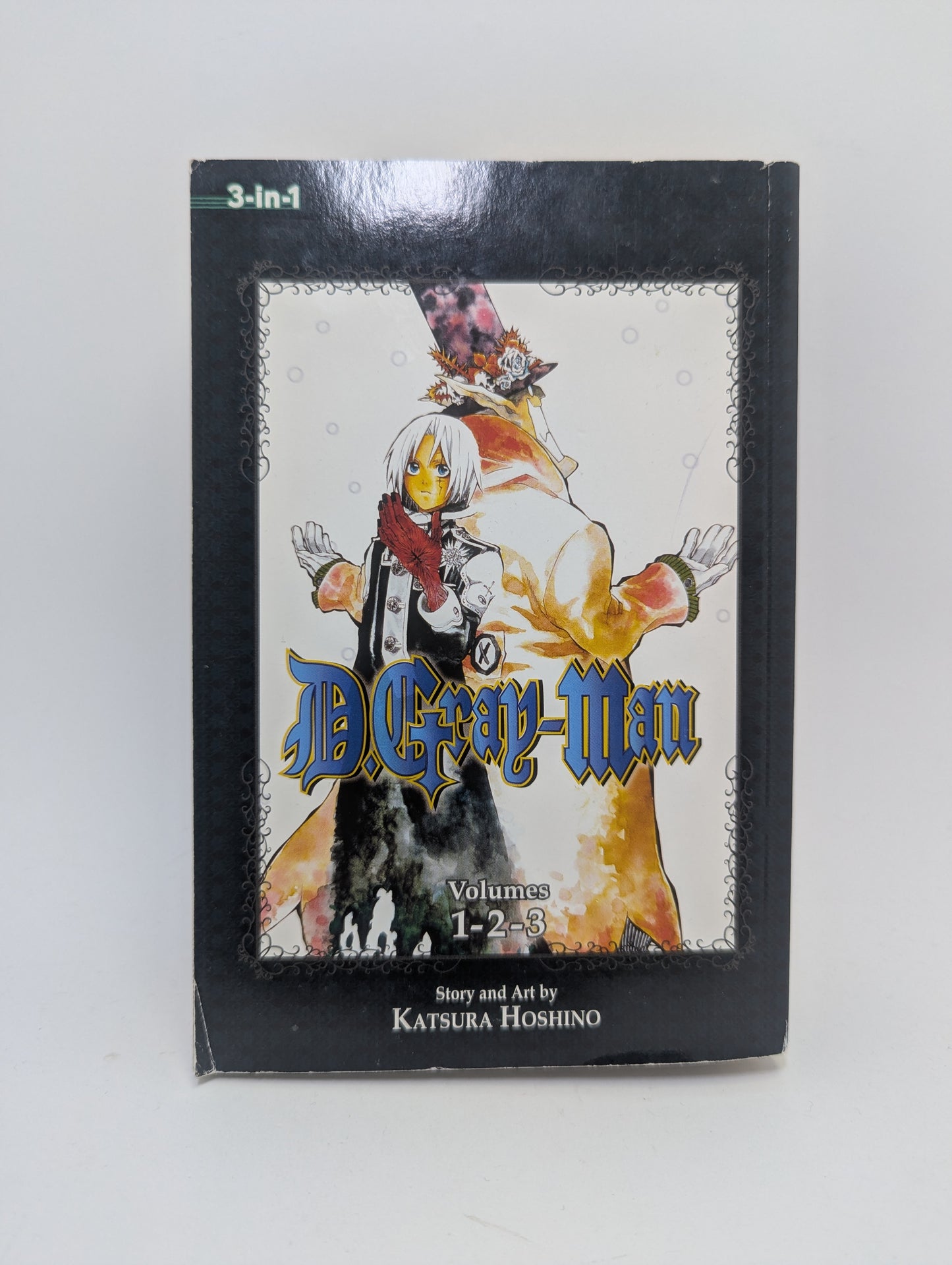 D. Gray-Man, Vol. 1-3 (3in1) manga rinkinys.