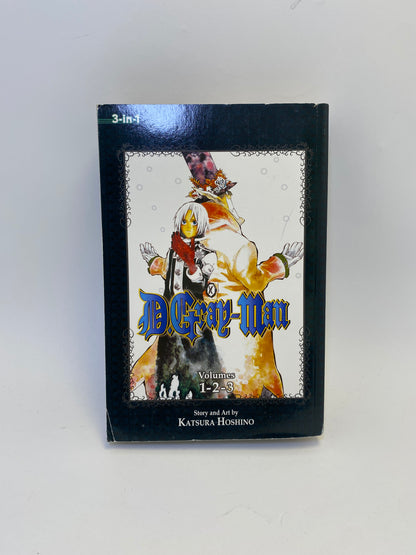 D.Gray-Man, Vol. 1-3 (3in1) manga, Katsura Hoshino, VIZ Media.