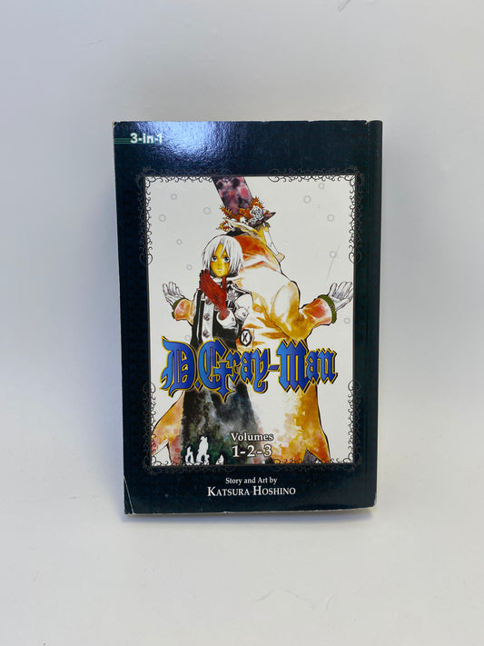 D.Gray-Man, Vol. 1-3 (3in1) manga, Katsura Hoshino, VIZ Media.
