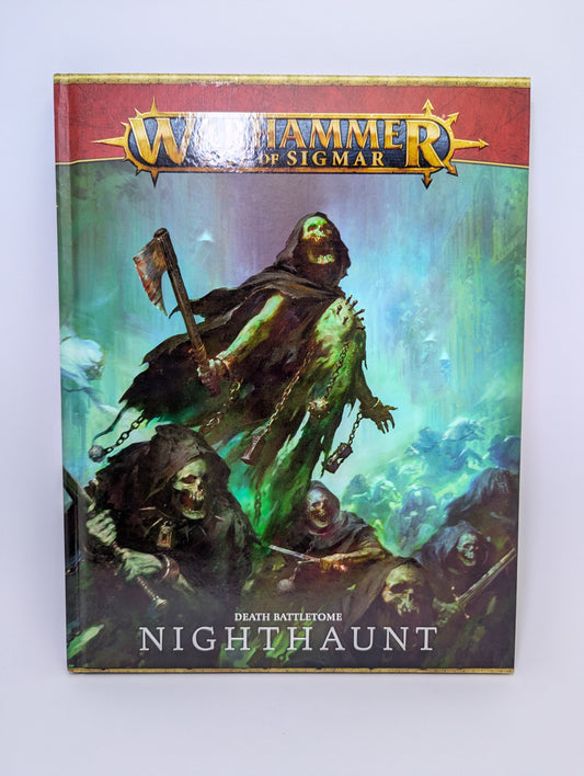Death Battletome: Nighthaunt Warhammer knyga.