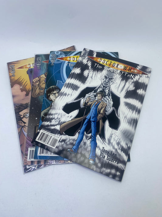  Doctor Who: The Forgotten #1–4 – mokslinės fantastikos komiksai pagal kultinį serialą, anglų kalba