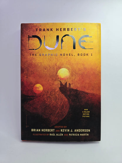 Dune The Graphic Novel grafinės novelės viršelis anglų kalba