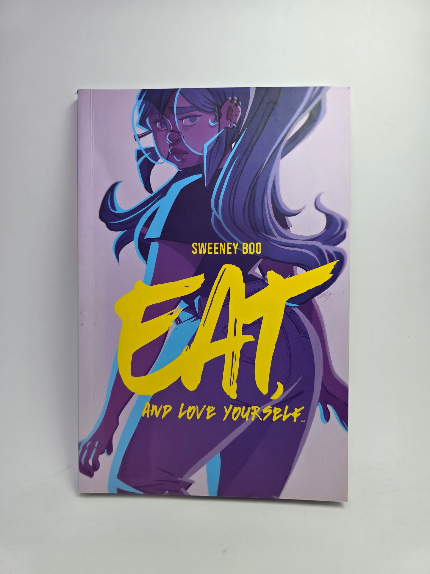 Eat and Love Yourself grafinės novelės viršelis anglų kalba