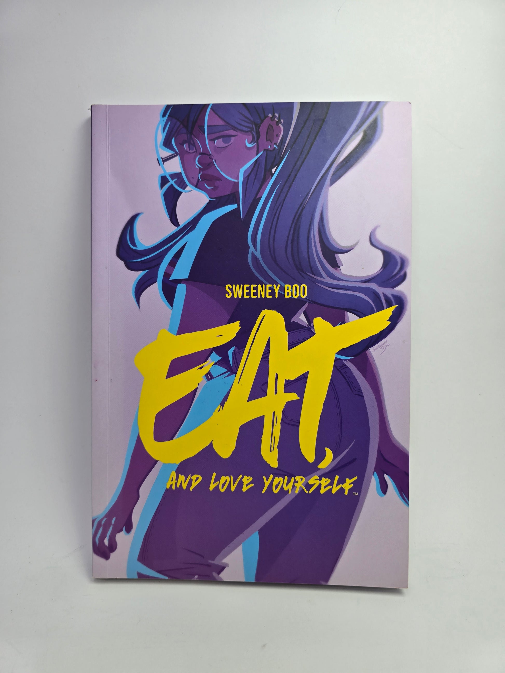 Eat and Love Yourself grafinės novelės viršelis anglų kalba