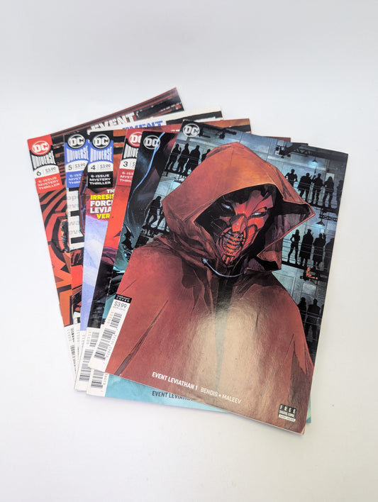  Event Leviathan komiksų rinkinys – 6 numeriai, DC Comics leidykla, anglų kalba