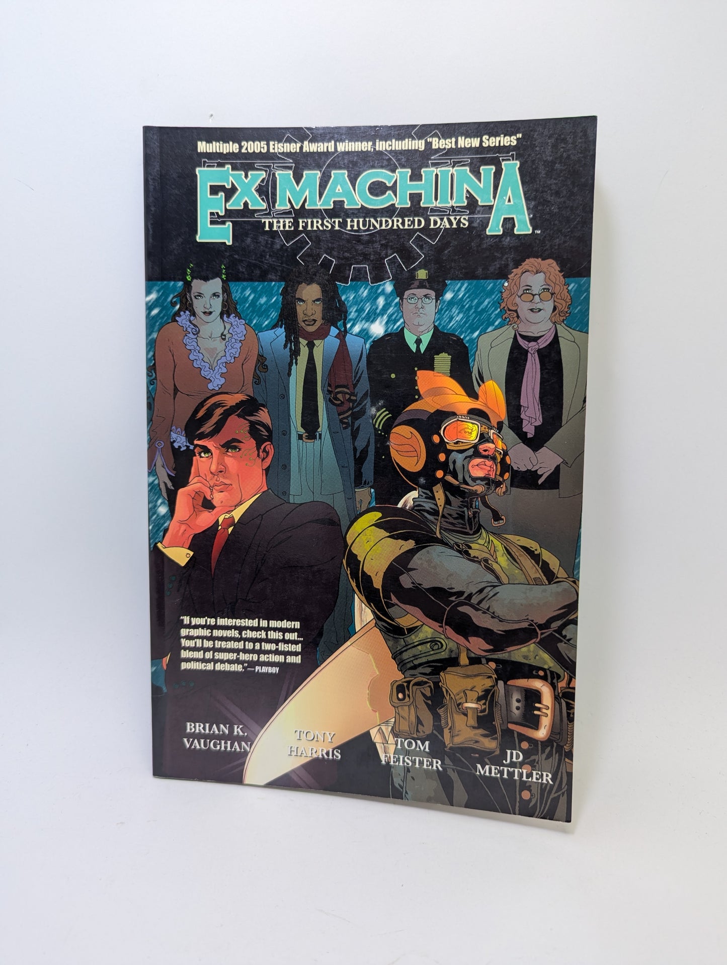 Ex Machina: The First Hundred Days grafinė novelė, Wildstorm/DC Comics.