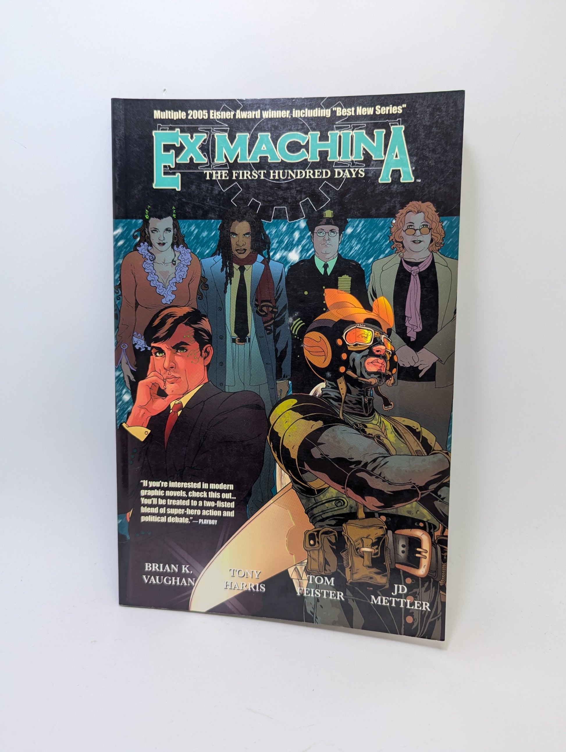 Ex Machina: The First Hundred Days grafinė novelė, Wildstorm/DC Comics.