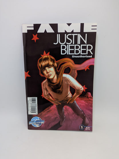  Fame: Justin Bieber 2010 komiksas anglų kalba – iliustruota žvaigždės biografija