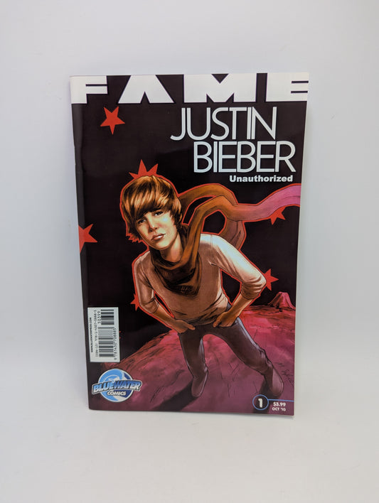  Fame: Justin Bieber 2010 komiksas anglų kalba – iliustruota žvaigždės biografija