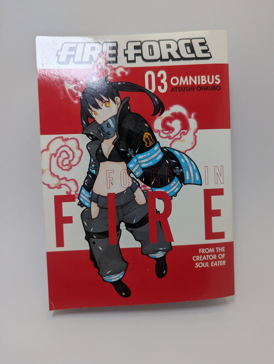 Fire Force Omnibus, Vol. 3 manga.