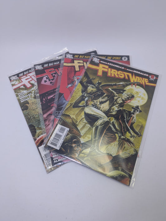  First Wave komiksų rinkinys – 4 numeriai, DC Comics leidykla, anglų kalba