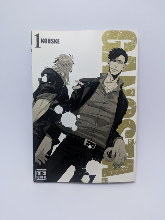 Gangsta., Vol. 1 manga viršelis
