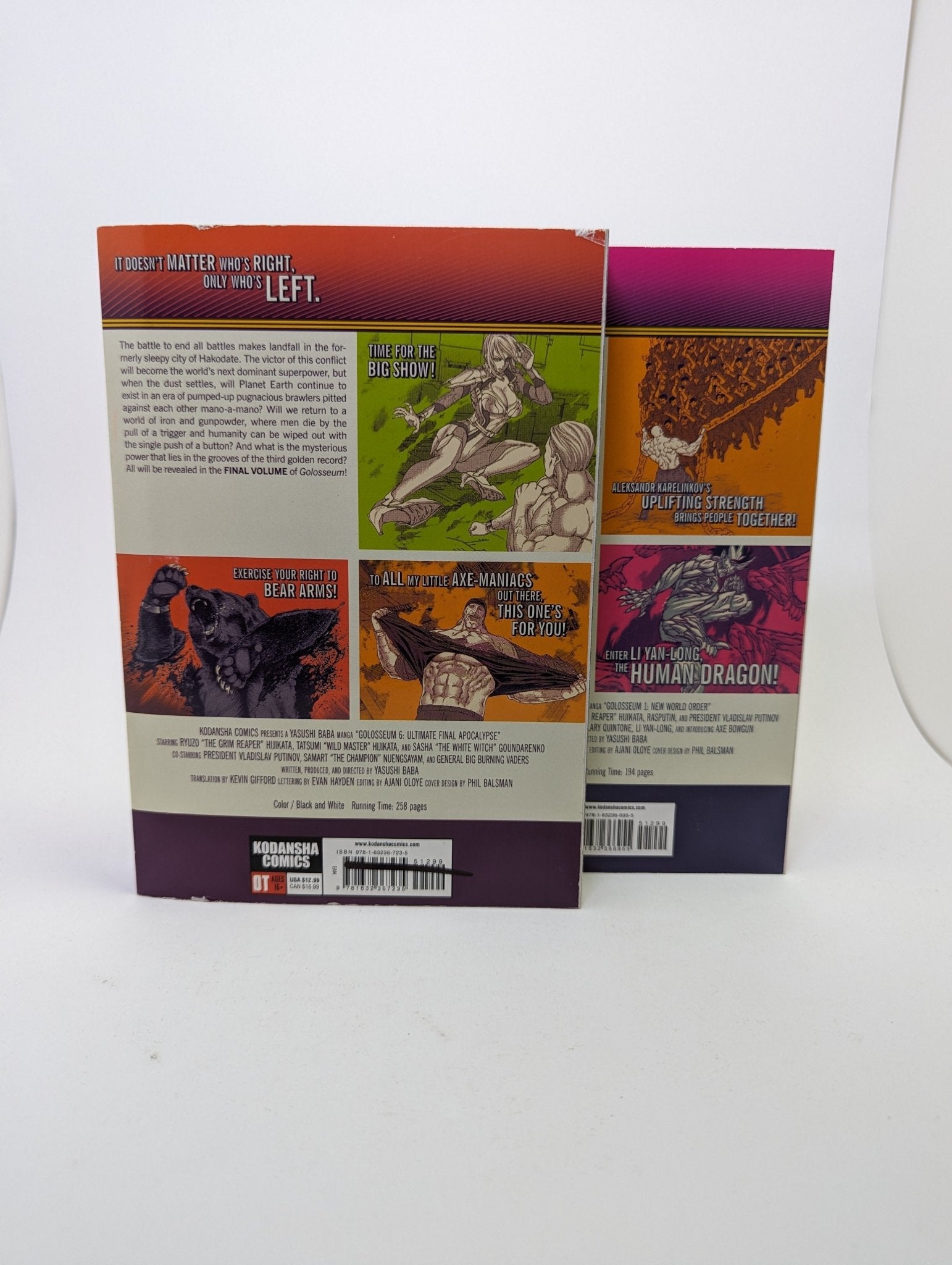 Golosseum, Vol. 1 & 6 - Manga (anglų kalba) - TreasureHunt