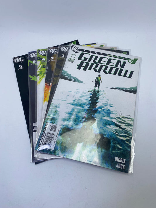 Green Arrow Year One #1-6 komiksų rinkinys, Andy Diggle & Jock.