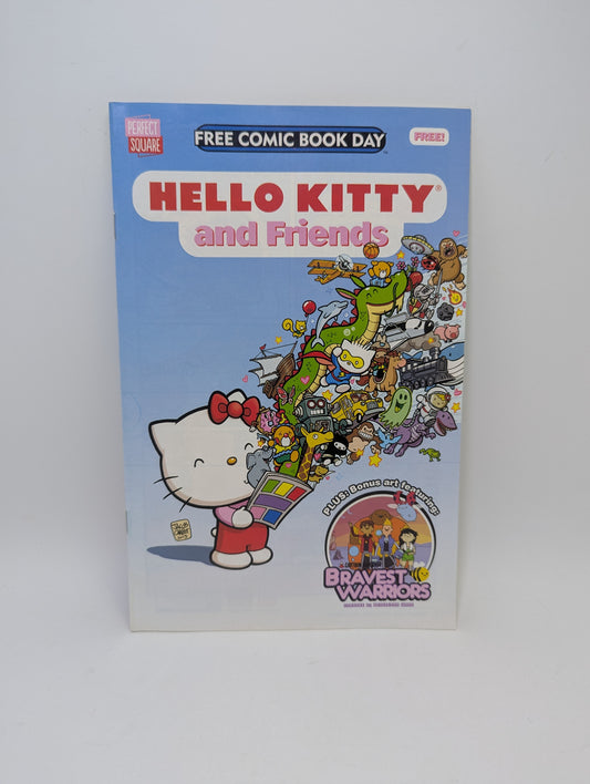  Hello Kitty and Friends 2014 komiksas anglų kalba – vaikiškas ir žaismingas leidinys