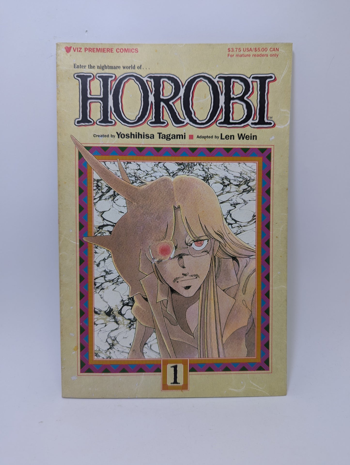 Horobi grafinė novelė (manga), Viz Media.