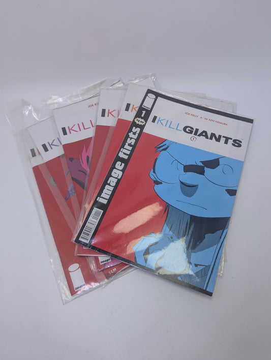  I Kill Giants komiksų rinkinys – emociškai stiprus pasakojimas apie fantaziją ir realybę