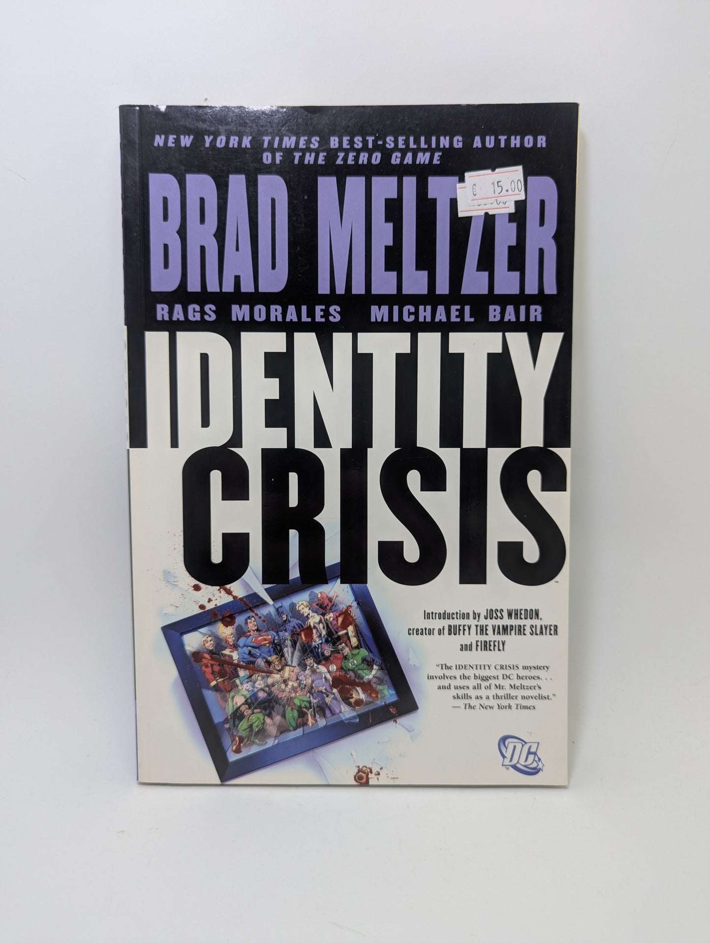 Identity Crisis grafinė novelė, DC Comics.