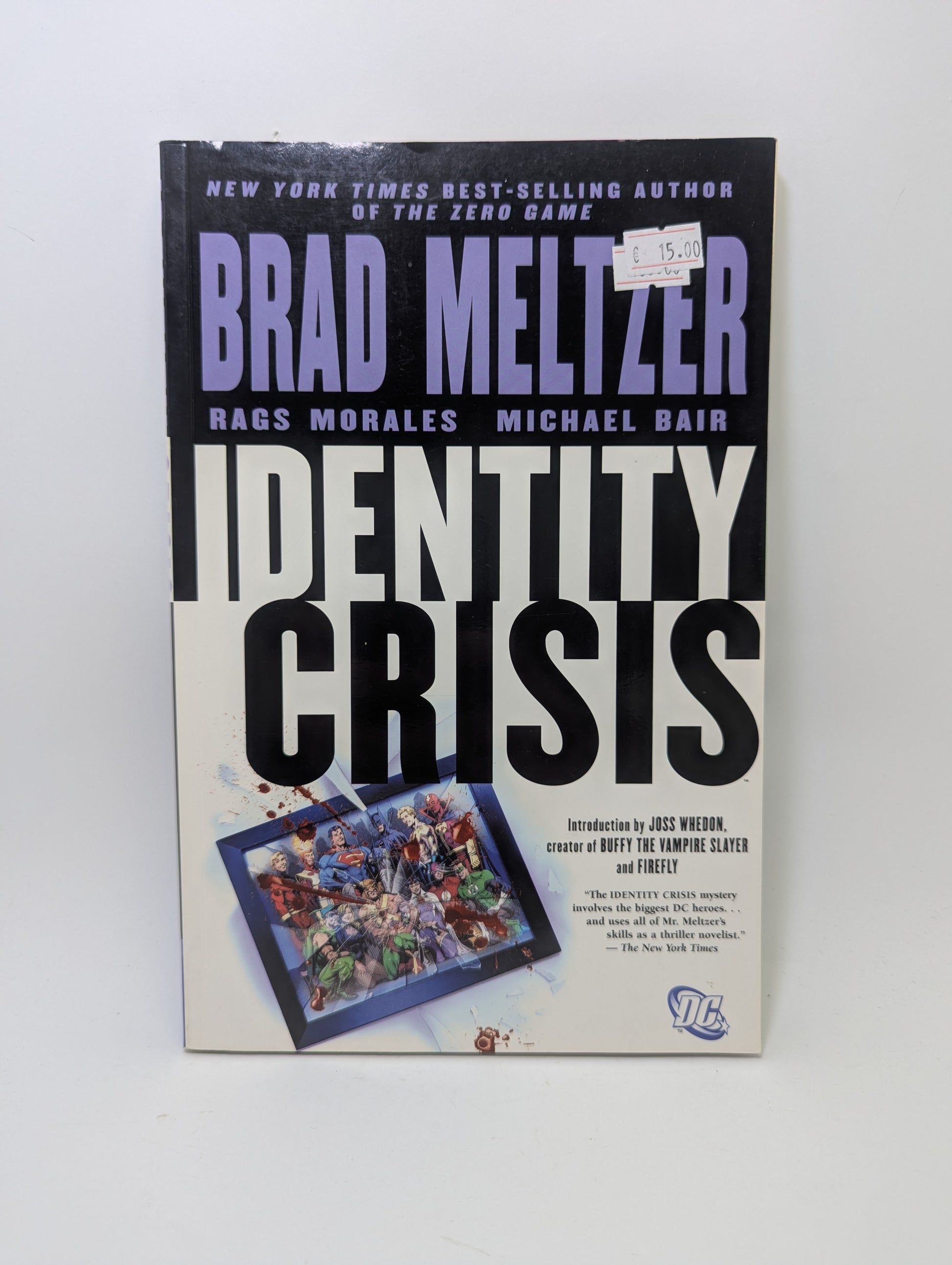 Identity Crisis grafinė novelė, DC Comics.