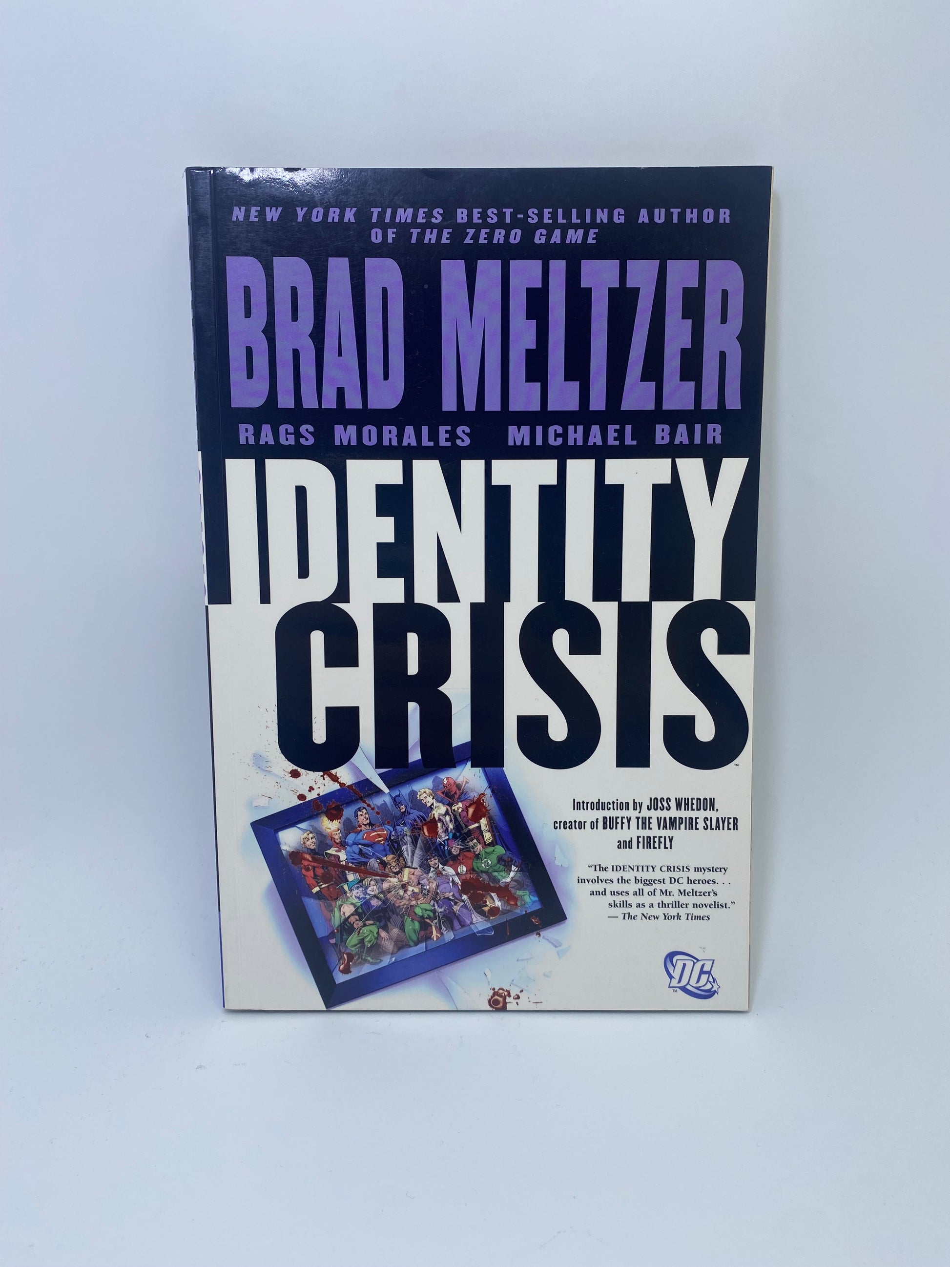 Identity Crisis grafinė novelė DC Comics anglų kalba