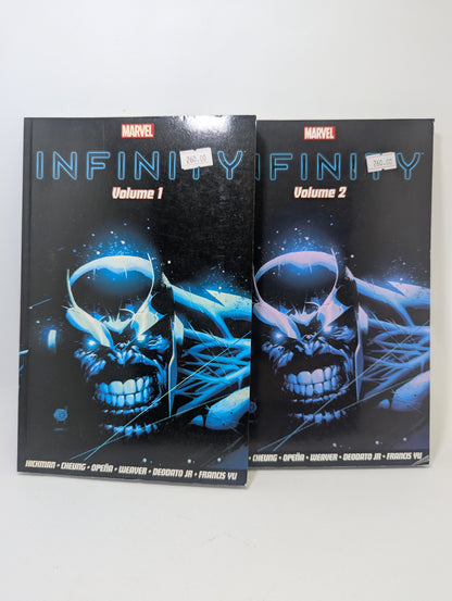 Infinity, Vol. 1-2 grafinė novelė, Marvel Comics.