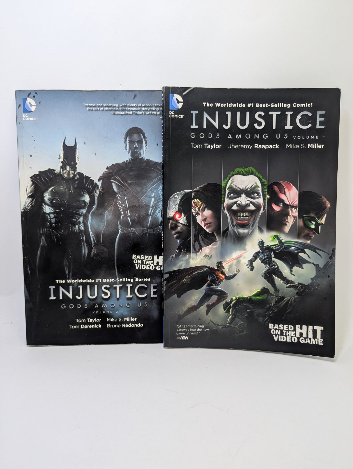 Injustice: Gods Among Us, Vol. 1-2 grafinė novelė, DC Comics.
