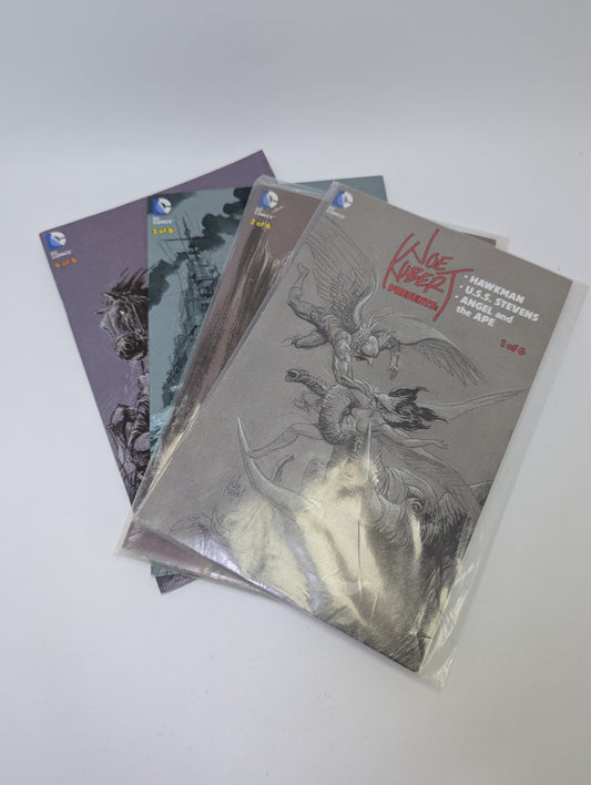  Joe Kubert Presents 1–4 komiksų rinkinys anglų kalba – paskutiniai legendos darbai