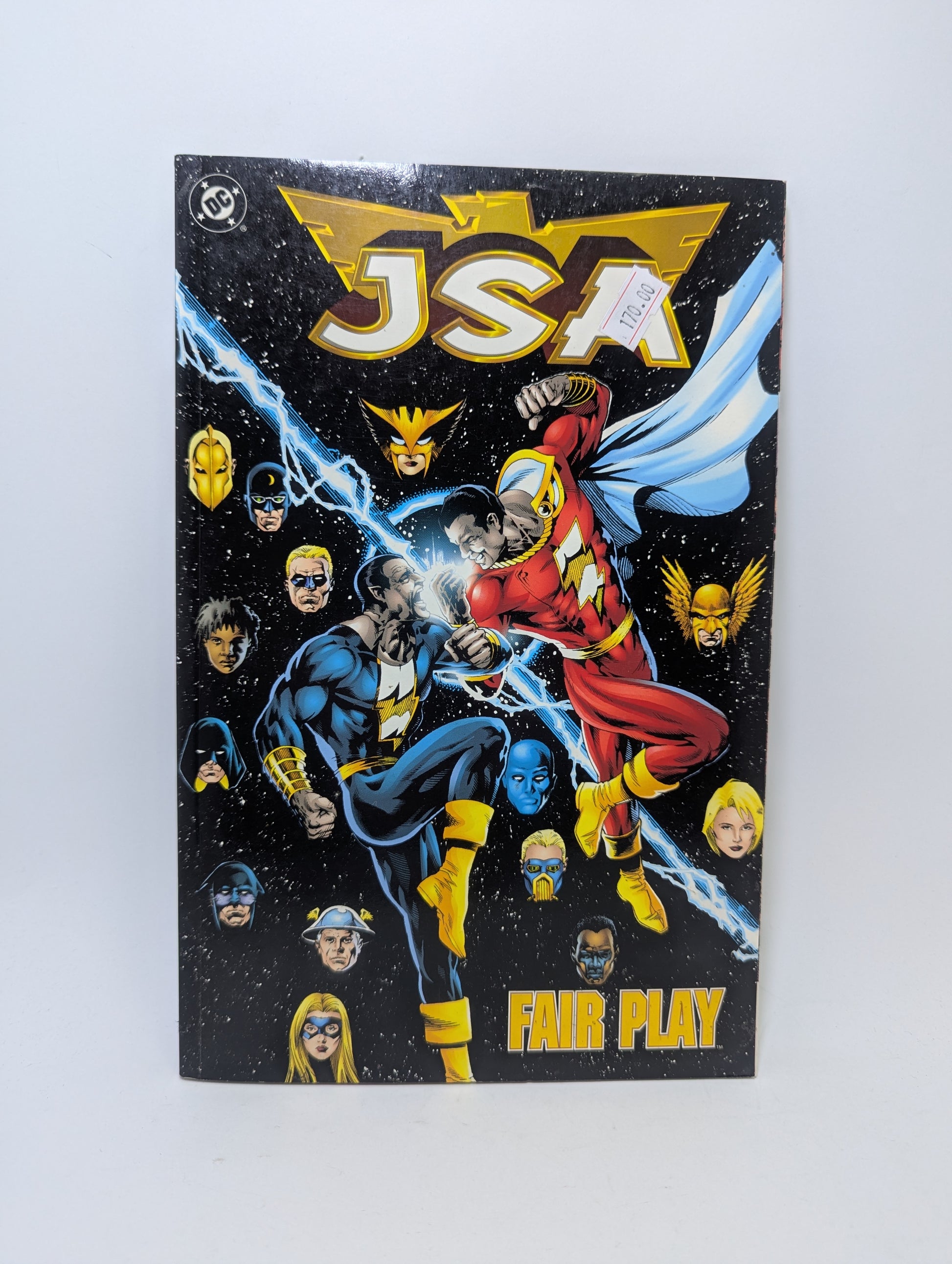 JSA: Fair Play grafinė novelė, DC Comics.