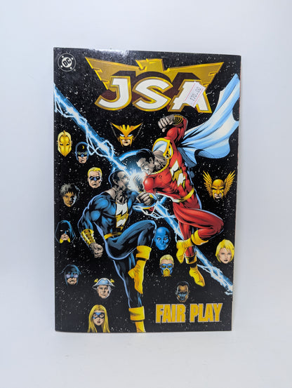 JSA: Fair Play grafinė novelė, DC Comics.