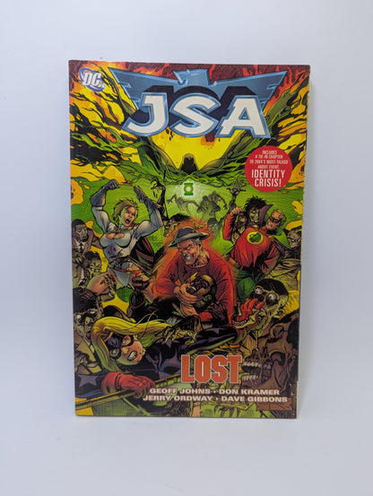 JSA: Lost grafinė novelė, DC Comics.