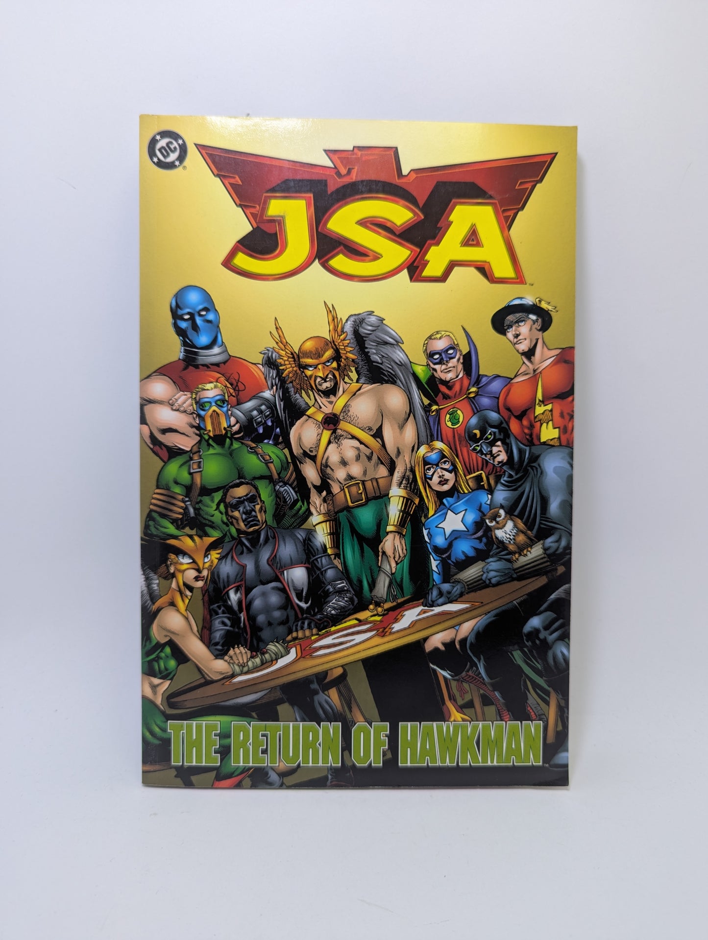 JSA: The Return of Hawkman grafinė novelė, DC Comics.