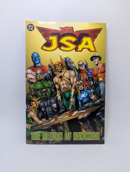 JSA: The Return of Hawkman grafinė novelė, DC Comics.