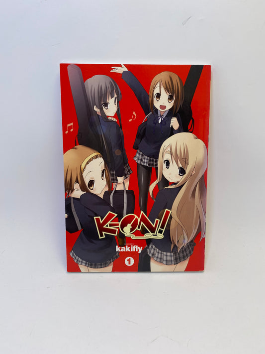 K-ON!, Vol. 1 manga, kakifly, Yen Press.