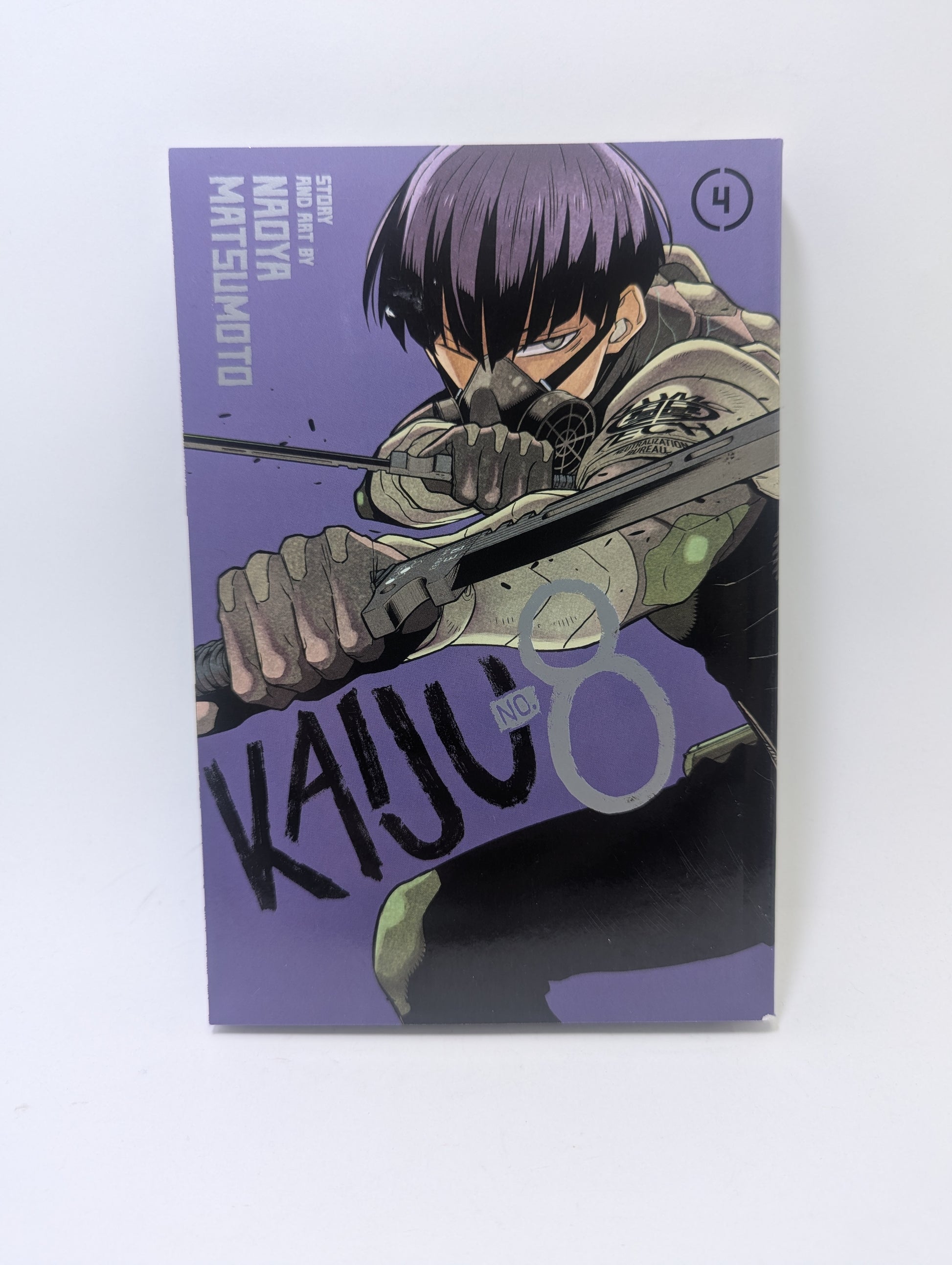 Kaiju No. 8, Vol. 4 manga.