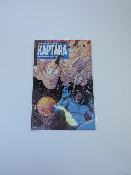 Kaptara #1 komiksas viršelis